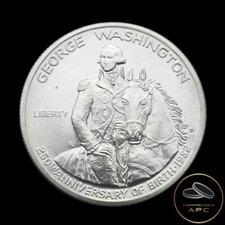 1982 D BU George Washington Half High Grade 90% Silver Super GEM+++