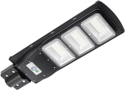 FARO LED LAMPIONE STRADALE SOLARE CON TELECOMANDO 60W 120W 180W 240W 300w