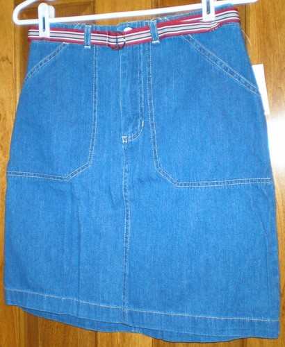 Sonoma Damen Jeansrock & Gürtel Neu mit Etikett Größe 4P - Bild 3 von 5