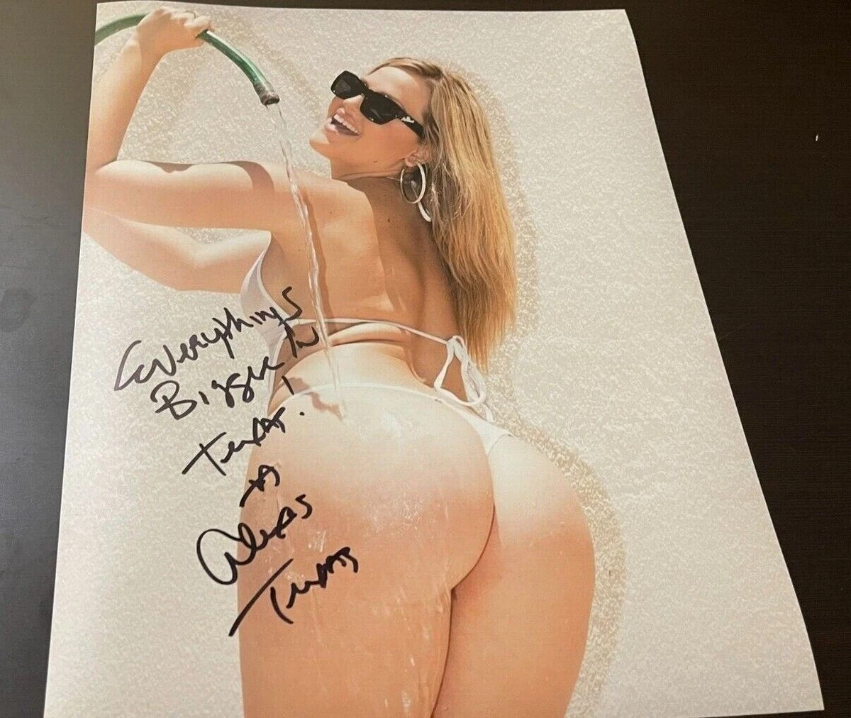 Alexis Texas Everythings Bigger Porn Star Signed 11x14 Photo COA Exact  Proof 8 | eBay