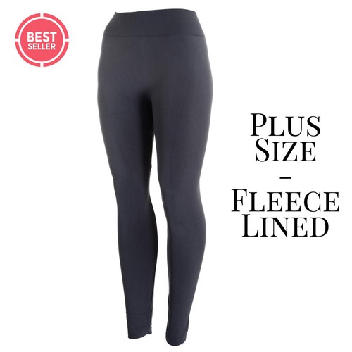 PLUS SIZE - Solid, Pattern or Fleece Leggings  - Bild 34 von 37