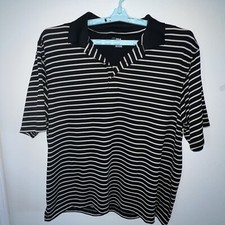 PGA Tour Men's Golf Polo Shirt Size XL Short Sleeve Striped