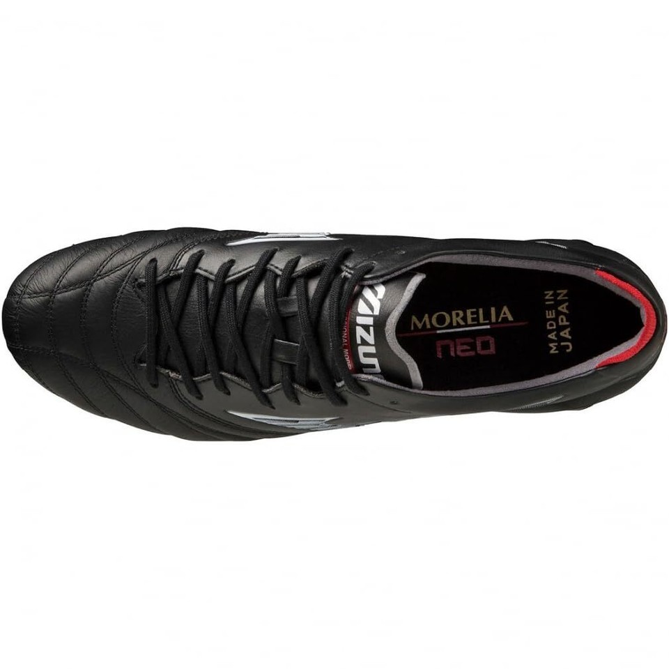 Mizuno Soccer Cleats MORELIA NEO 4 JAPAN Black/White P1GA2330 01 US 9.5