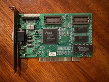 Trident 9680 Based PCI Video Card 1MB
