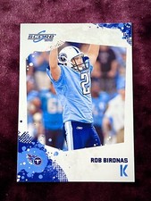 Rob Bironas 2010 Score Color Blast Match MINT Titans Jersey Georgia Southern SP