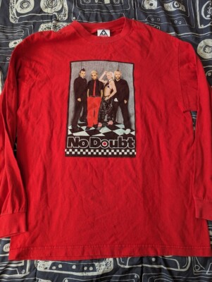 Vintage No Doubt Rock Steady Tour 2002 Long Sleeve Shirt mens size Large
