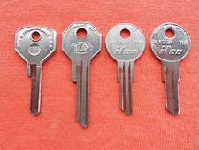 4 Studebaker Key Blanks 1940 - 1963 4 Studebaker Key Blanks 1940 - 1963