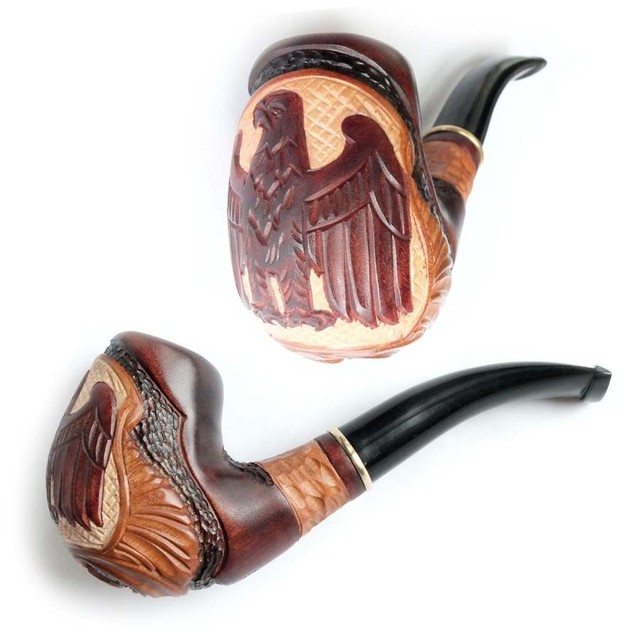 Hand Carved Tobacco Smoking Pipe Pipes Eagle for sale online eBay