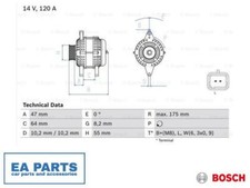 Alternator for RENAULT BOSCH 0 986 049 650