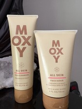 Bath  Body Works Moxy All Skin Care Face Cleanser  Scrub Set Sealed 4 oz each