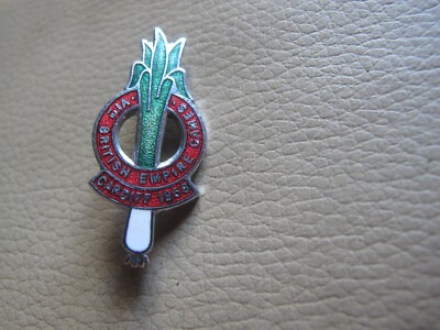 British Empire Games Badge Cardiff 1958 Quality enamel badge