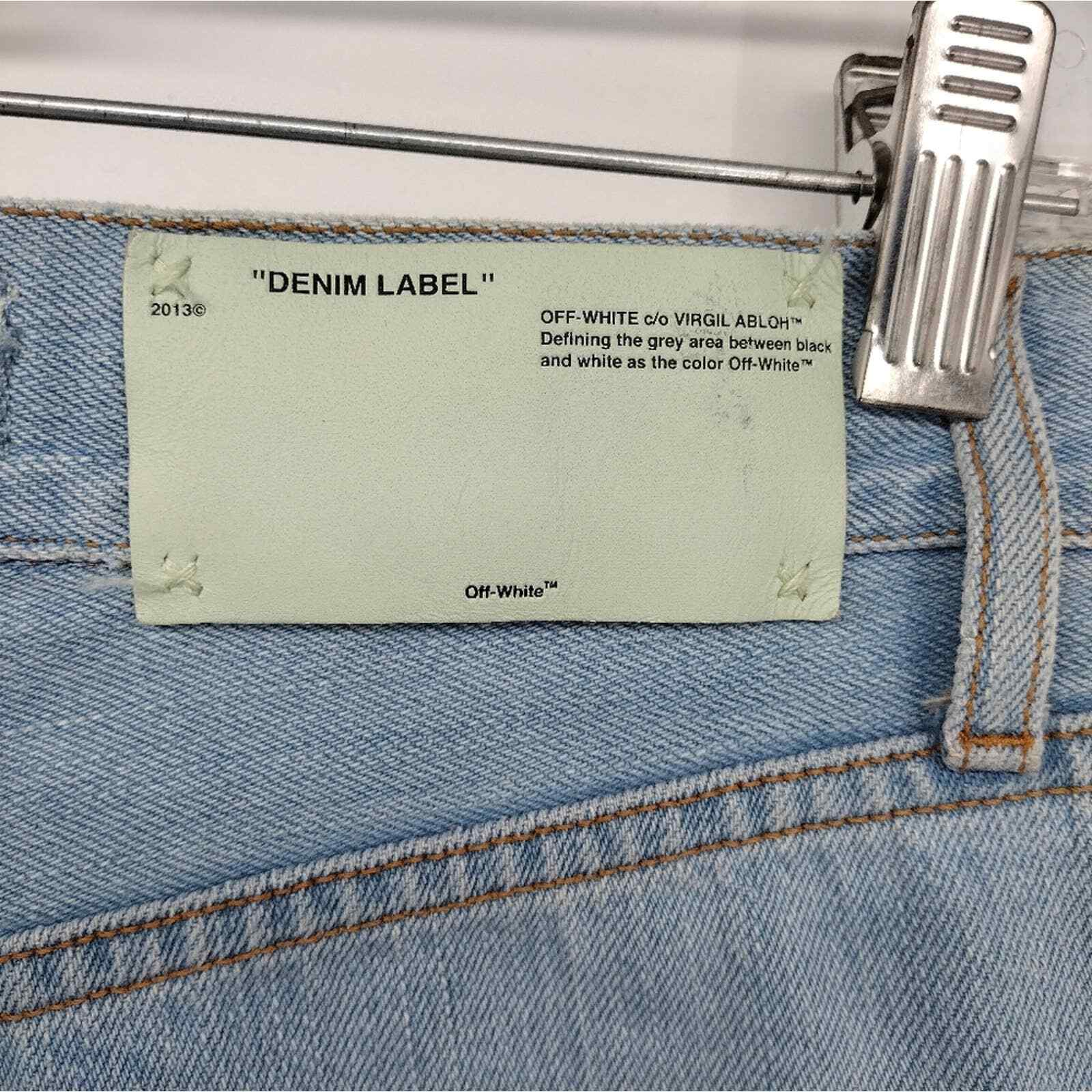 OFF-WHITE Two Tone Mod.Split Mod Split Baggy 5 Po… - image 10