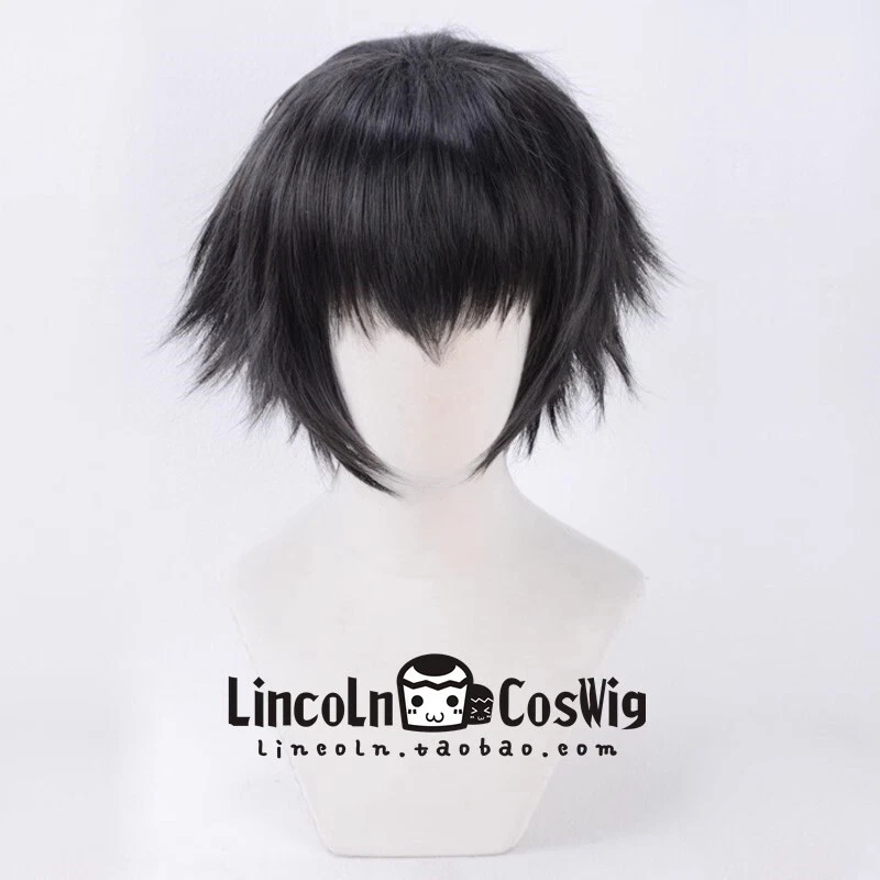 Devil May Cry 5 леди черный серый косплей смешанные волосы короткий парик с сеткой реквизит - Изображение 2 из 4
