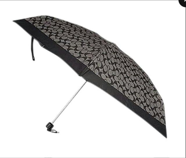 NEW COACH SIGNATURE MINI UMBRELLA eBay