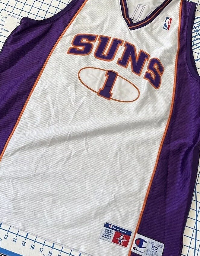 Vintage Penny Hardaway #1 Phoenix Suns Champion Authentic