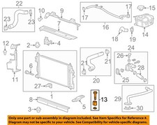 GM OEM 13-23 CT5 Cooling Radiator Components-Repair Kit 55702491
