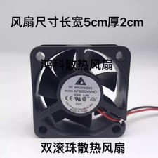 Delta AFB0524VHD DC24V 0.15A 5CM 2-Wire Inverter Cooling Fan