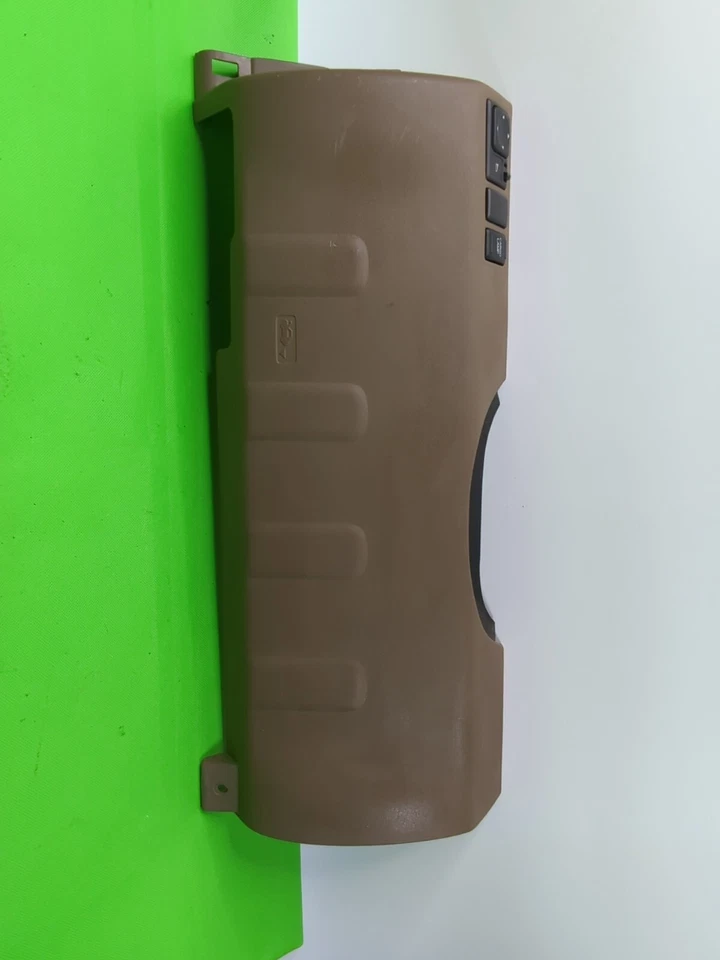 Nissan Frontier 2009-2012 cabina king bajo columna panel de retroceso molduras e interruptores bronceados Foto 2 de 4