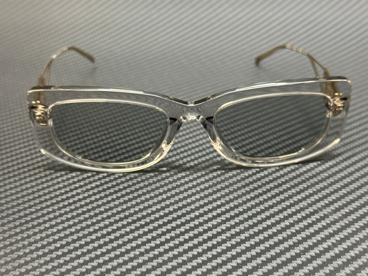 PRADA PR 14YS 12R50K Transparent Grey Women display picture 1