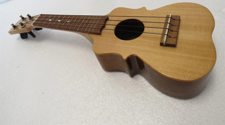 Guitarra acústica Ukelele Uke Hawaii de 4 cuerdas de palisandro guitarra 7" #15109 Foto 4 de 4