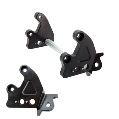 Support De Cheville (foot Peg) UPR En Aluminium 7075 Noir Pour Segway Surron Bee - Renfort Solide