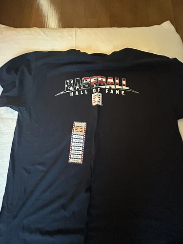 Baseball Hall Of Fame T Shirt Xl