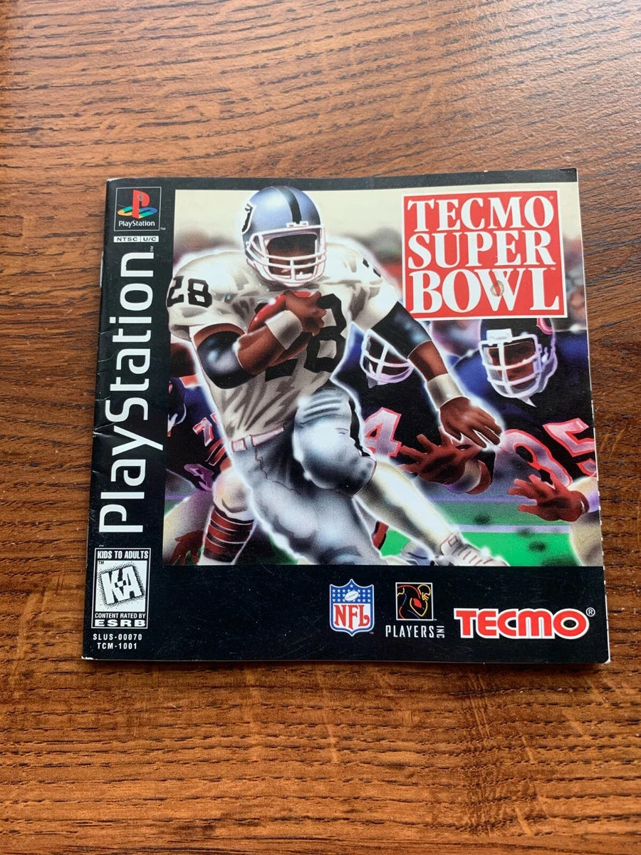 Tecmo super best sale bowl ps1