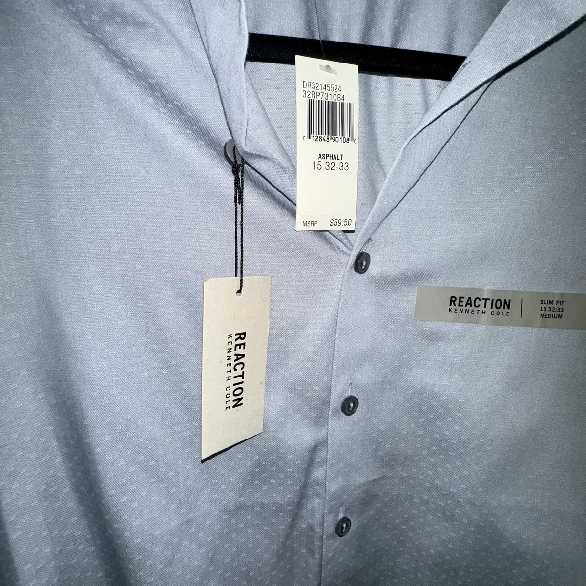 Kenneth Cole Dress Shirt Men's Reaction Wrinkle Free Regular Fit | eBay Kenneth Cole Dress Shirt Men's Reaction Wrinkle Free Regular Fit | eBay
