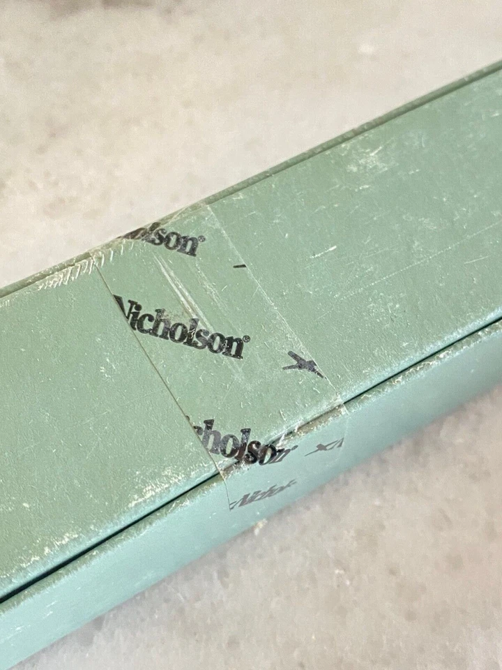 12 new NICHOLSON #40645N - 6" Round Cut 00 Needle File - SWISS Made - Image 3 of 3