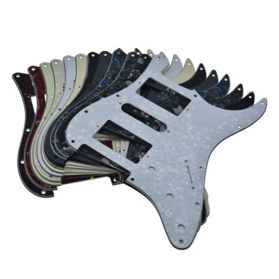 KAISH 11-Hole ModernStyle Standard HSH Pickguard for American Strat/Stratocaster