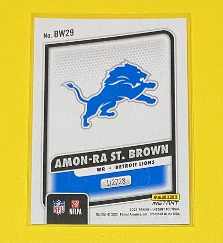 2021 Panini Instant Football BLACK & WHITE ROOKIES 1/2728 SP - Pick A Card - RC - Picture 59 of 91