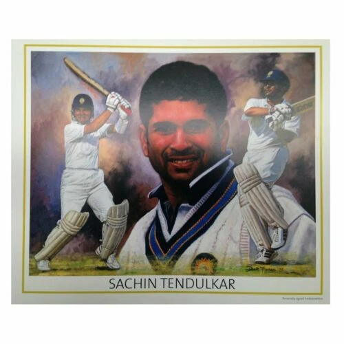 Cricket Memorabilia Prints Sachin Tendulkar