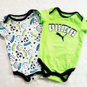 puma baby rompers