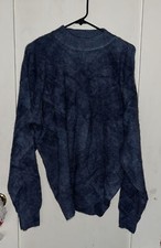 COLORE ITALIA Wool Blend Knit Cardigan Sweater Men  s M Made In Italy VINTAGE