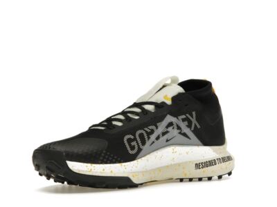 Nike React Pegasus Trail 4 Gore-Tex Black Vivid Sulfur Shoes Sz 9.5 DJ7926-005 Level SS/New - Nike React Pegasus Trail 4 Gore-Tex Mid Vivid  main image 2