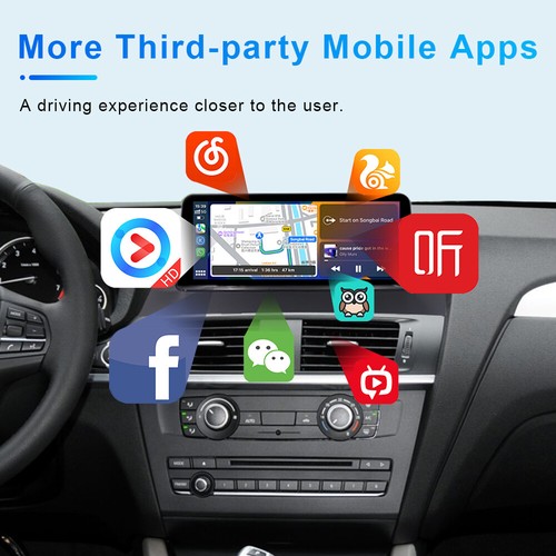 10.25'' Car Linux Screen Android Auto Radio Wifi For BMW X3 X4 F25 2014-2016 NBT - Picture 7 of 12