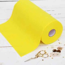 Premium Felt Roll - 12" x 10yd - Yellow - Soft Wool-Like 1.2mm Thick