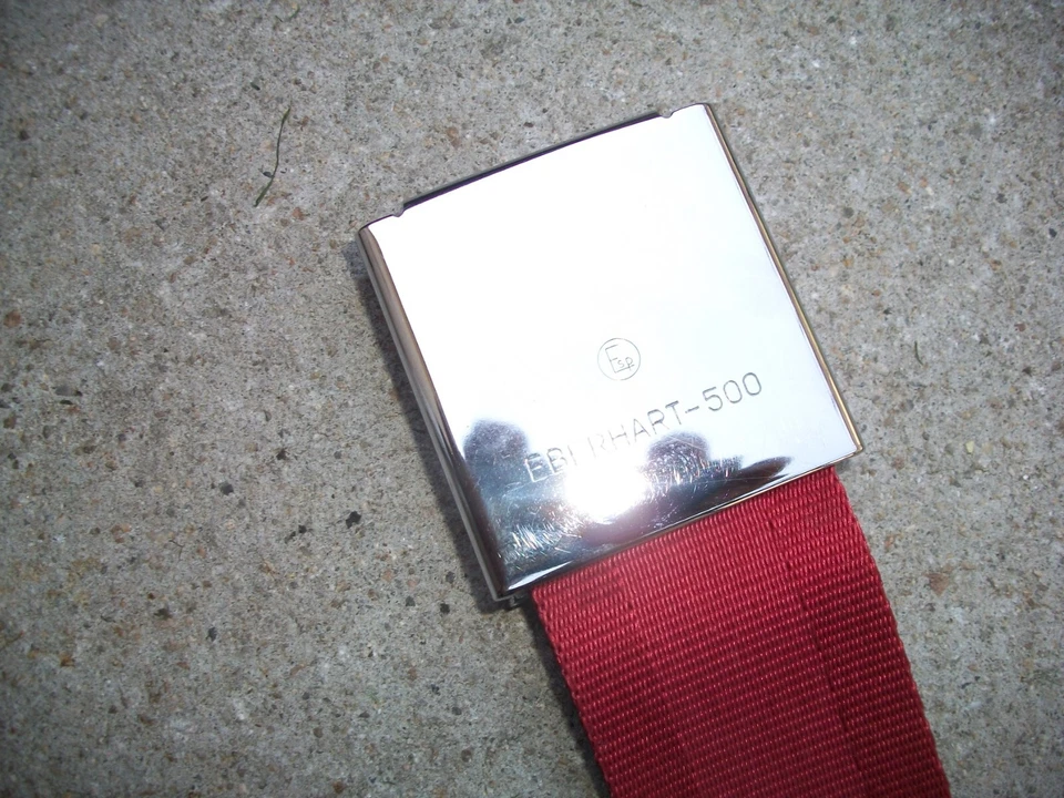 Oldsmobile Cutlass 442 98 F-85 Dynamic 88 1963 1964 nuevo de lote raro cinturón de seguridad rojo. Foto 4 de 4