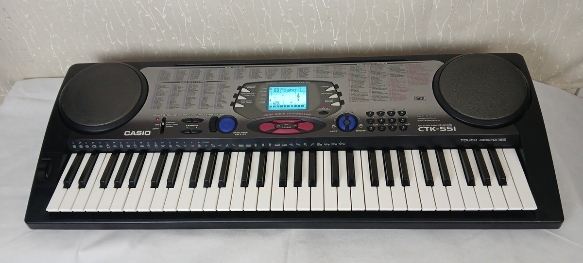 Casio Keyboard 100 Song Bank CTK-551 | eBay