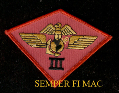 3rd Marine Air Wing HAT PATCH 3d MAW US MARINES PIN UP MCAS PIN UP MAG WOW