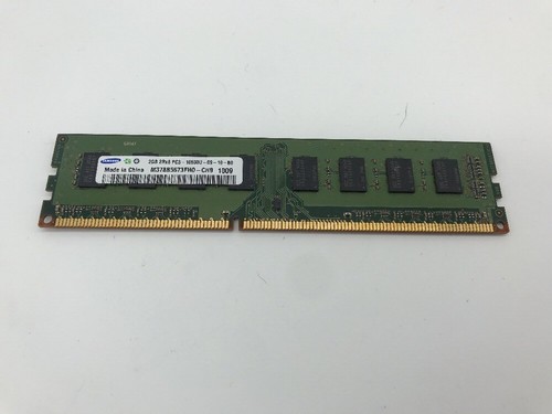 M378B5673FH0-CH9 Samsung 2 GB DDR3 1333 mhz PC3-10600U RAM desktop - Foto 1 di 3