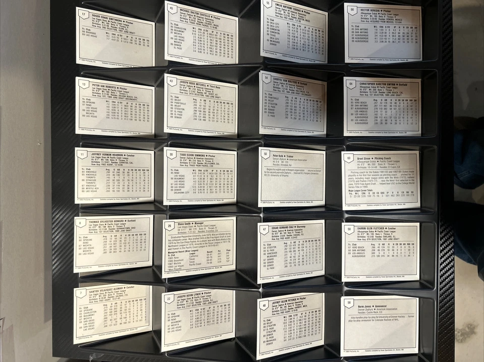 1989 ProCards Baseball Cards Complete Your Set (#'s 1-1000) NM or Better - Image 2 of 4