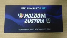 MOLDOVA v AUSTRIA 1 September 2021 Q World Cup UNUSED