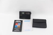 VTG GRUNDIG TRAVELER II Shortwave Portable 7 Band Radio CASE MANUALS TESTED