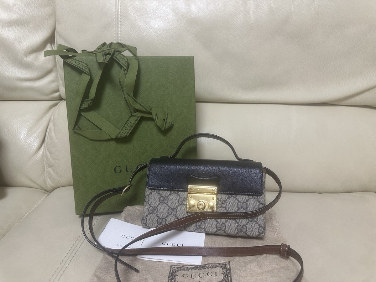 GUCCI Padlock Mini Top Handle Bag 652683 | eBay