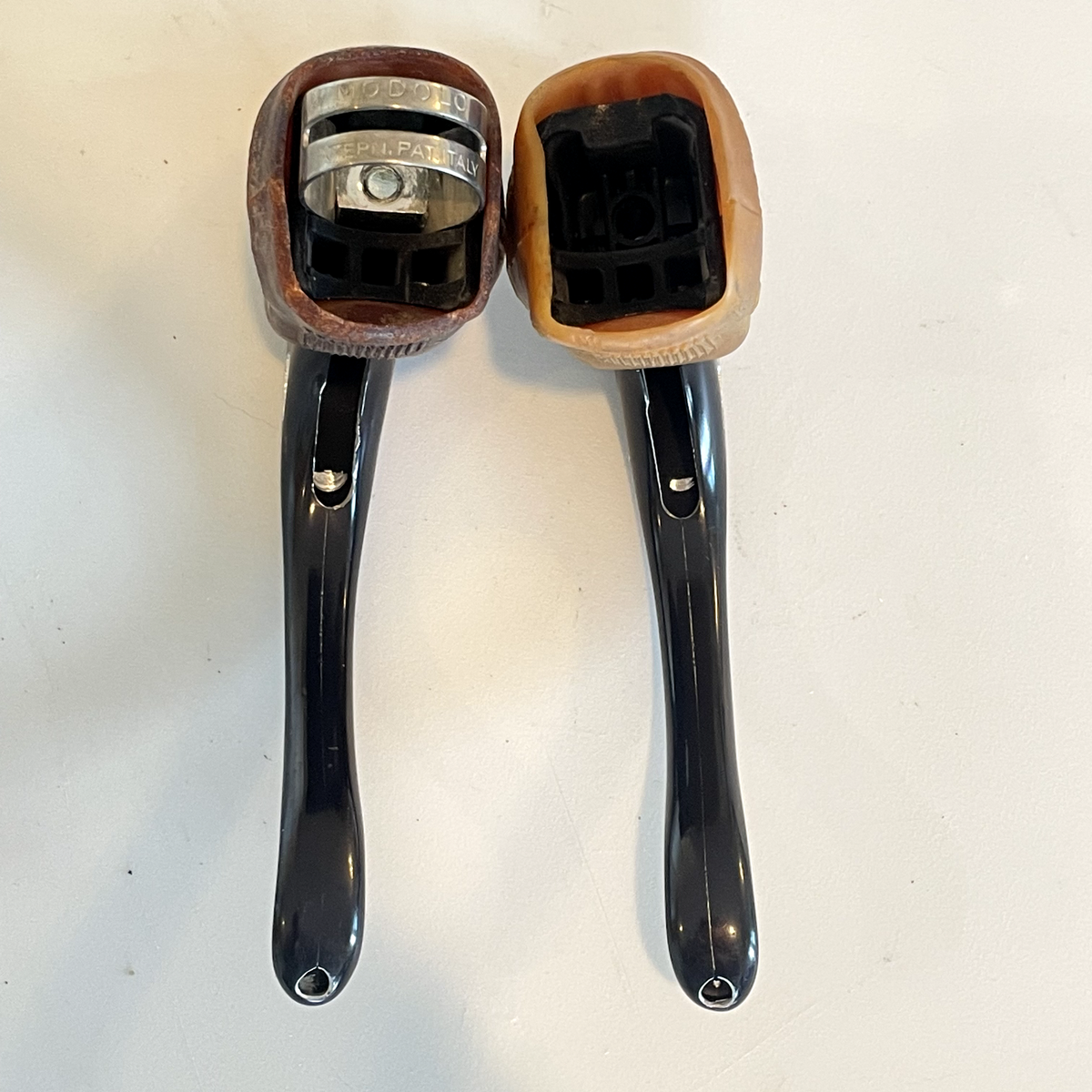 Jeu De Leviers De Frein Vintage Scott Superbrake - Noir - Modolo Hoods - Italie - NOS