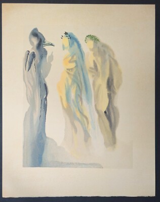 Salvador Dalí, Göttliche Komödie von Dante - Paraíso Canto IX