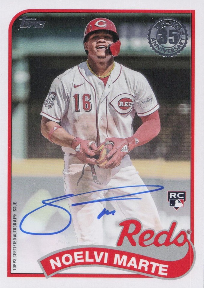 2024 Topps Update Series - Noelvi Marte #89BA-NMA - 1 of 1
