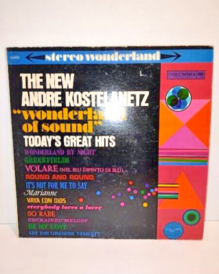 The New Andre Kostelanetz Wonderland Of Sound VINYL RECORD