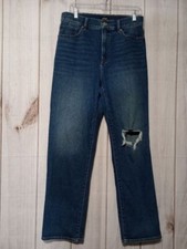 Express Jeans Ladies 10R Blue Modern Straight High Rise